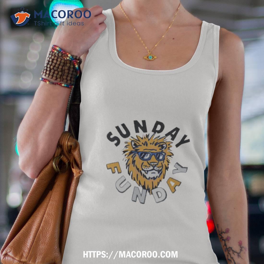 Detroit Football Sunday Funday Shirt Detroit Football Sunday Funday Shirt