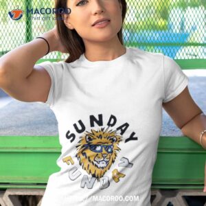 Detroit Football Sunday Funday Shirt 3 detroit football sunday funday shirt tshirt 1
