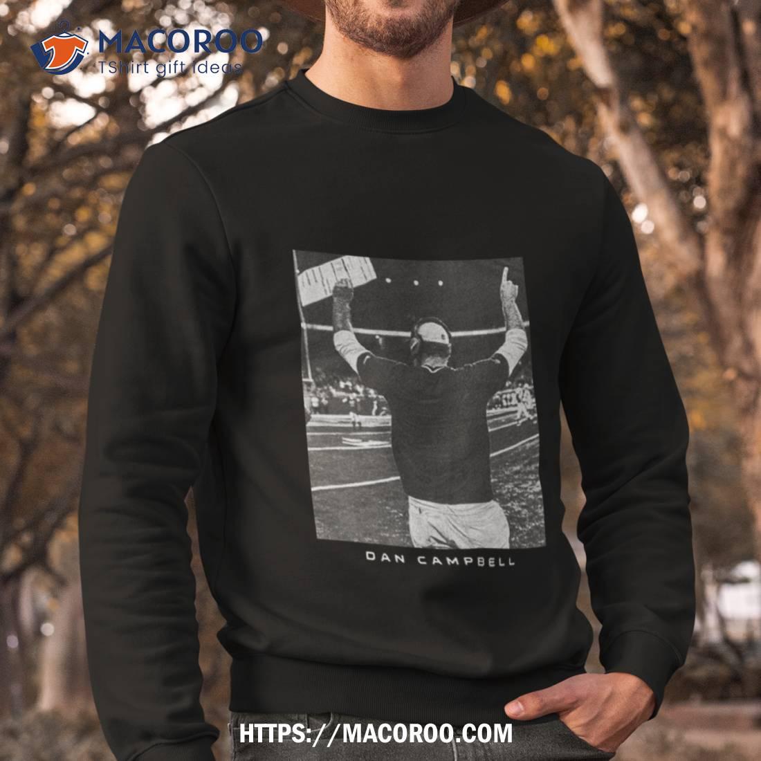 Detroit Lions Dan Campbell Majestic Threads Shirt Detroit Lions Dan Campbell Majestic Threads Shirt