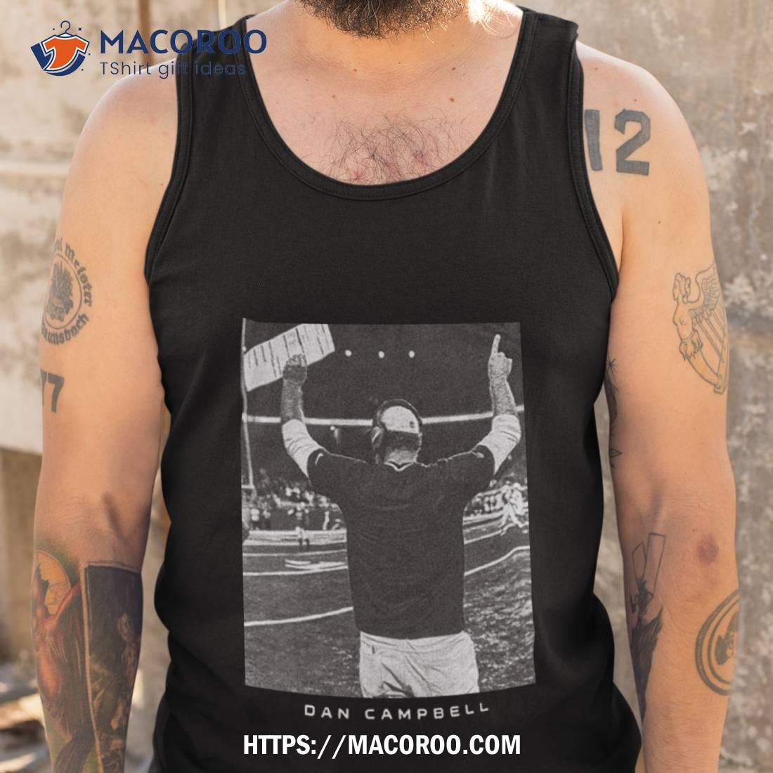 Detroit Lions Dan Campbell Majestic Threads Shirt Detroit Lions Dan Campbell Majestic Threads Shirt