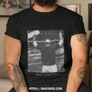 Detroit Lions Dan Campbell Majestic Threads Shirt Detroit Lions Dan Campbell Majestic Threads Shirt