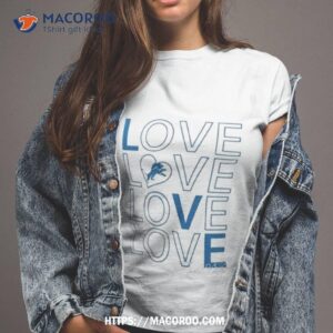Detroit Lions G Iii Love Graphic Shirt Detroit Lions G Iii Love Graphic Shirt