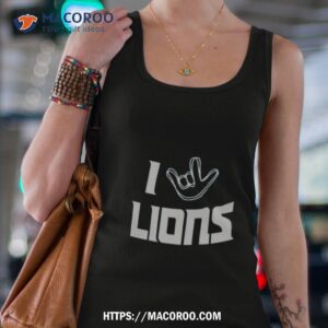 detroit lions the nfl asl collection by love sign tri blend shirt tank top 4