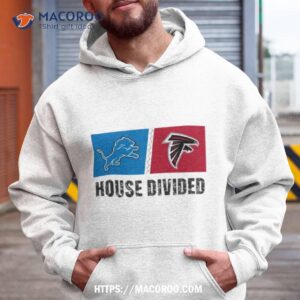 Detroit Lions Vs Atlanta Falcons House Divided Shirt