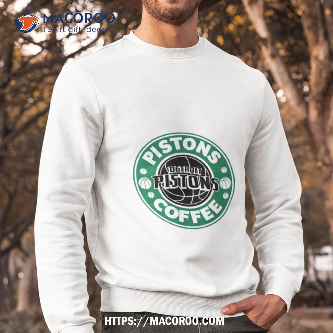 Detroit Pistons Starbucks Coffee Logo Shirt Detroit Pistons Starbucks Coffee Logo Shirt