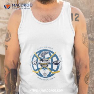detroit red wings minnesota wild toronto maple leafs ottawa senators 2023 nhl global series matchup shirt tank top