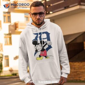 Detroit Tigers Mlb Baseball Dabbing Mickey Disney Sports T Shirt