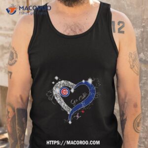 diamond heart chicago cubs go cubs 2023 shirt tank top
