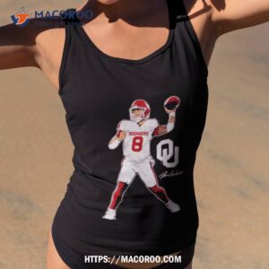 dillon gabriel superstar pose oklahoma football shirt tank top 2