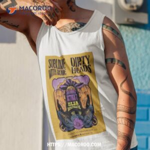 dirty heads mesa amphitheatre mesa arizona october 7 2023 art poster design shirt tank top 1