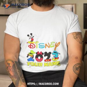 Disney 2023 Disney Club Your Name Mickey Mouse Minnie Mouse Donald Duck Pluto Goofy Cartoon Characters Disney Vacation Shirt Disney 2023 Disney Club Your Name Mickey Mouse Minnie Mouse Donald Duck Pluto Goofy Cartoon Characters Disney Vacation Shirt