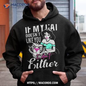Disney Aladdin Jasmine If My Cat Doesn’t Like You I Don’t Either Shirt