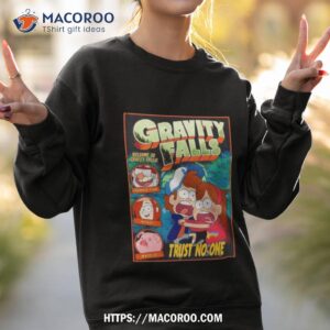 Disney Gravity Falls Trust No One Comic Cover Shirt 2 disney gravity falls trust no one comic cover shirt sweatshirt 2