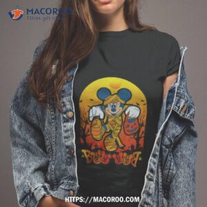disney halloween boo mummy mickey mouse horror scary disneyland trip shirt tshirt 2