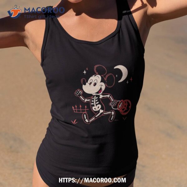 Disney Mickey Mouse Halloween Trick-or-treating Fun Shirt