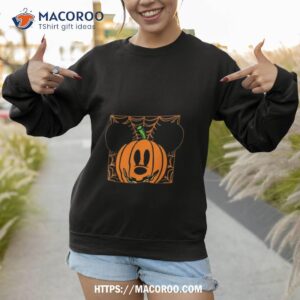 Disney Mickey Mouse Pumpkin Web Halloween Shirt 3 disney mickey mouse pumpkin web halloween shirt sweatshirt 1