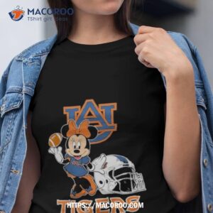 Disney Minnie Mouse Auburn Tigers Football 2023 Shirt