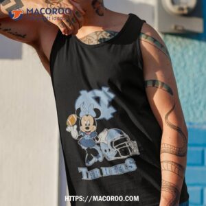 disney minnie mouse north carolina tar heels football 2023 shirt tank top 1