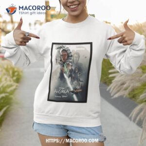 Disney Star Wars Ahsoka Poster With Anakin Skywalker Shirt 2 disney star wars ahsoka poster with anakin skywalker shirt sweatshirt