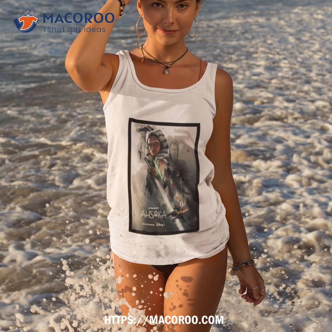 Disney Star Wars Ahsoka Poster With Anakin Skywalker Shirt Disney Star Wars Ahsoka Poster With Anakin Skywalker Shirt