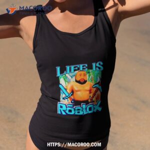 dj khaled life is roblox minecraft shirt tank top 2