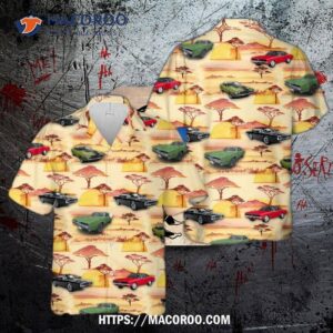 Dodge Charger Hawaiian Shirt