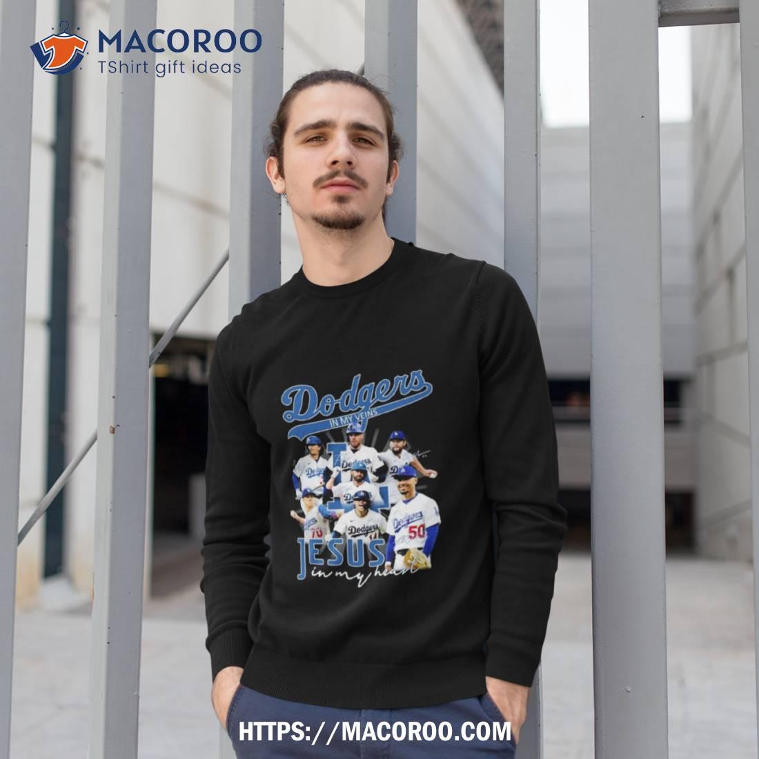Los Angeles LA Dodgers Heart Logo Baseball Shirt, hoodie, sweater