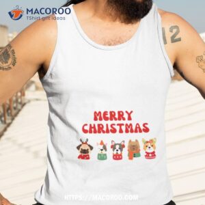 Dog Christmas Christmas Shirt 3 dog christmas christmas shirt tank top 3