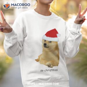 Doge Wow Christmas Shirt 2 doge wow christmas shirt sweatshirt 2