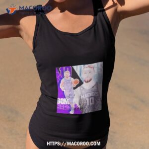 Domantas Sabonis 10 Sacramento Kings Basketball Player Poster Gift Shirt