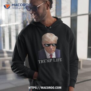 donald trump meme mugshot thug life photo design shirt hoodie 1
