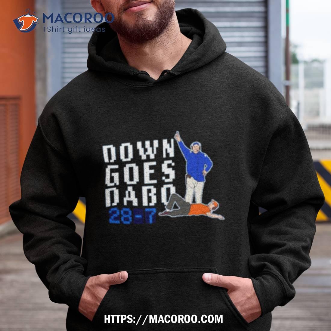 Down Goes Dabo Duke College Fans Shirt