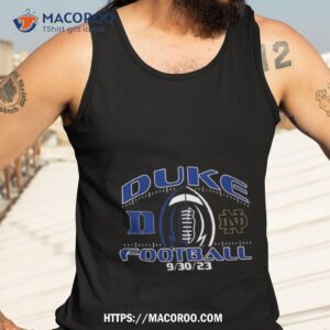 duke blue devils vs notre dame fighting irish 2023 football matchup t shirt tank top 3