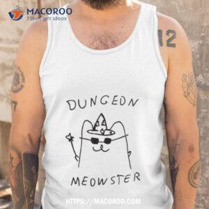 dungeon meowster shirt tank top