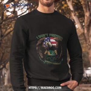 eagles miami hurricanes skull i don t pretend i stay loyal shirt sweatshirt