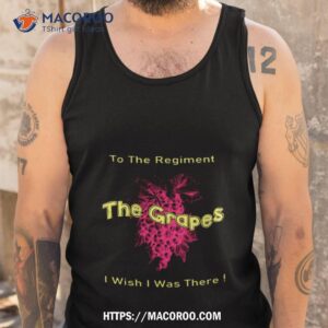 early doors the grapes shirt tank top