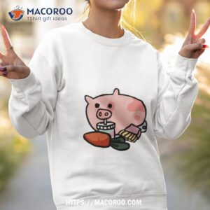 eating time piggy pusheen shirt sweatshirt 2