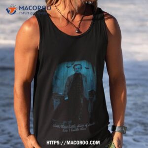 edgar allan poe shirt tank top