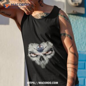 edmonton oilers skulls of fantasy logo shirt tank top 1