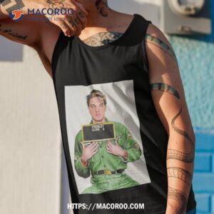 elvis presley army mugshot 1960 shirt tank top 1
