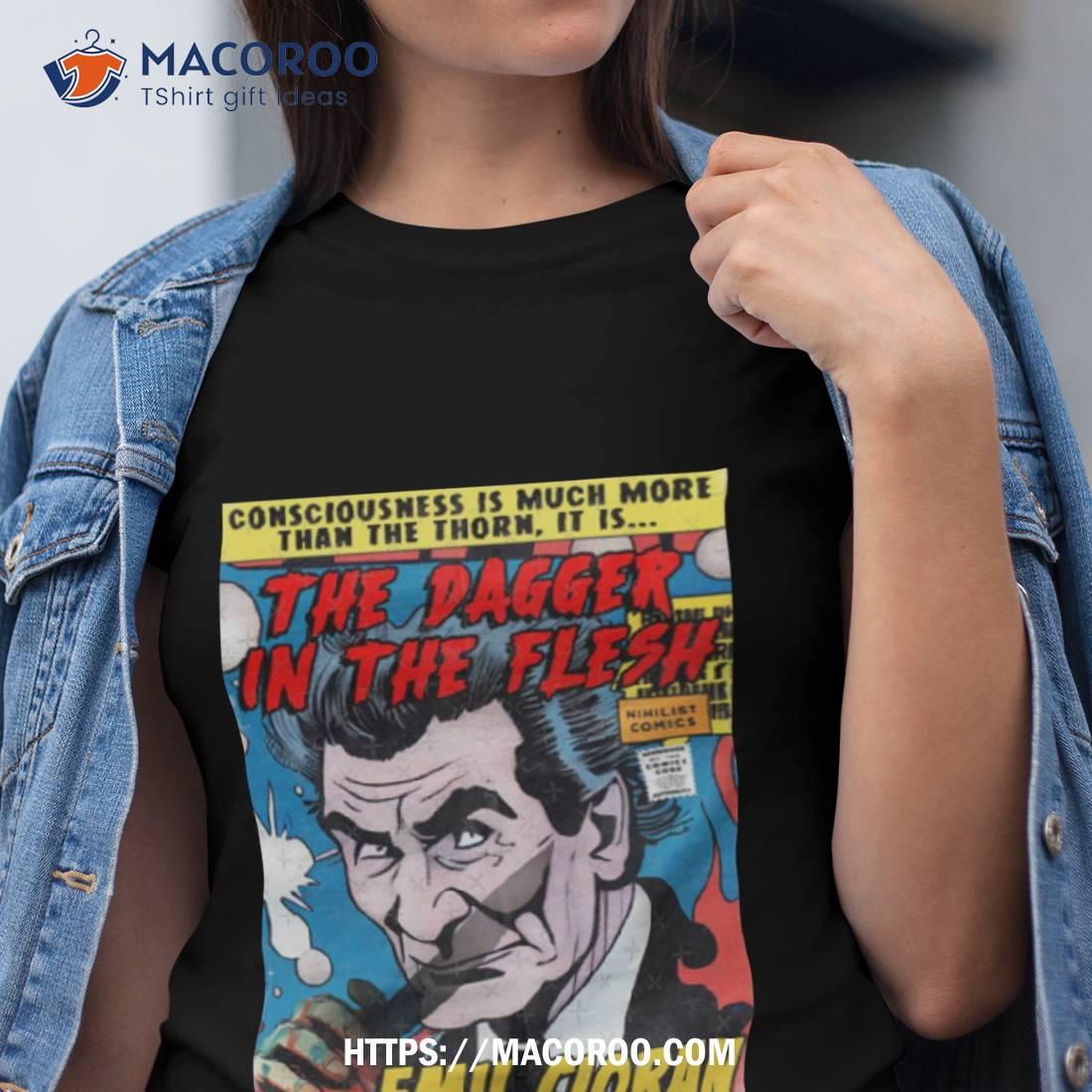 Emil Cioran Drawing Consciousness Shirt Emil Cioran Drawing Consciousness Shirt