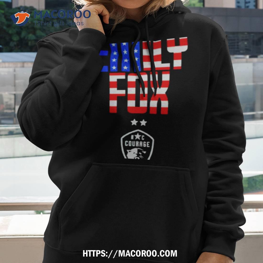 American flag store fox hoodie