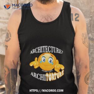 emoji architecture more like architecture shirt tank top