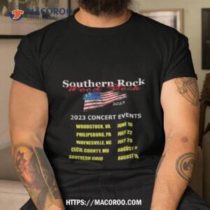 erik lundgren 2023 concert southern rock woodstock shirt tshirt