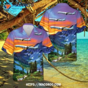 Etihad Airways Boeing 787-10 Dreamliner Hawaiian Shirt