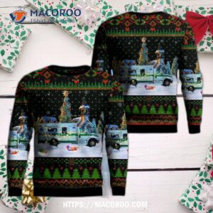 Eureka – Nevada County Emergency Medical Service Ugly Christmas Sweater