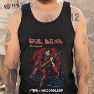 evil dead the boomstick iron groove t shirt tank top