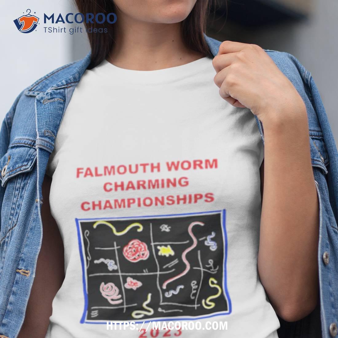 Falmouth Worm Charming Championship 2023 Shirt Falmouth Worm Charming Championship 2023 Shirt