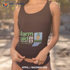 farm aid september 2023 noblesville indiana festival shirt tank top 1