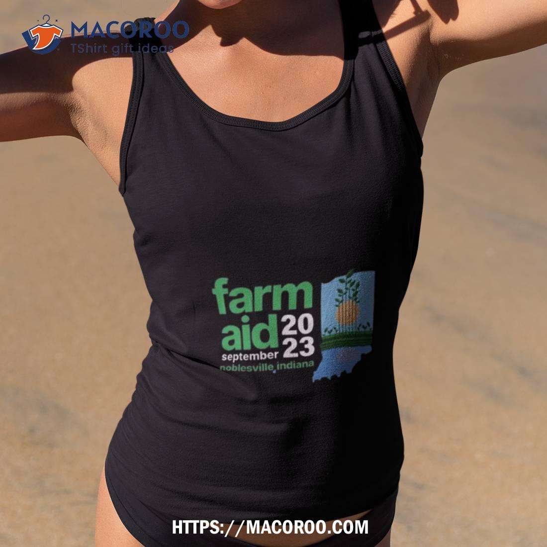 Farm Aid September 2023 Noblesville Indiana Festival Shirt Farm Aid September 2023 Noblesville Indiana Festival Shirt
